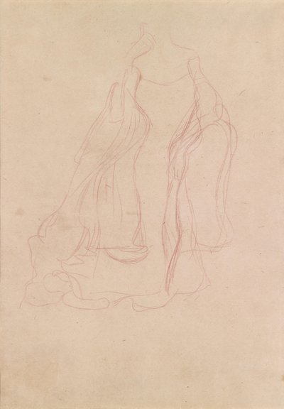Costume Study Front View of ND150 by Gustav Klimt